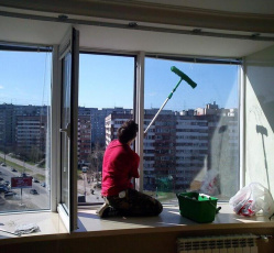Мытье окон в однокомнатной квартире Товарково